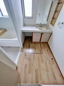 長年使用した脱衣場が美しく生まれ変わりました